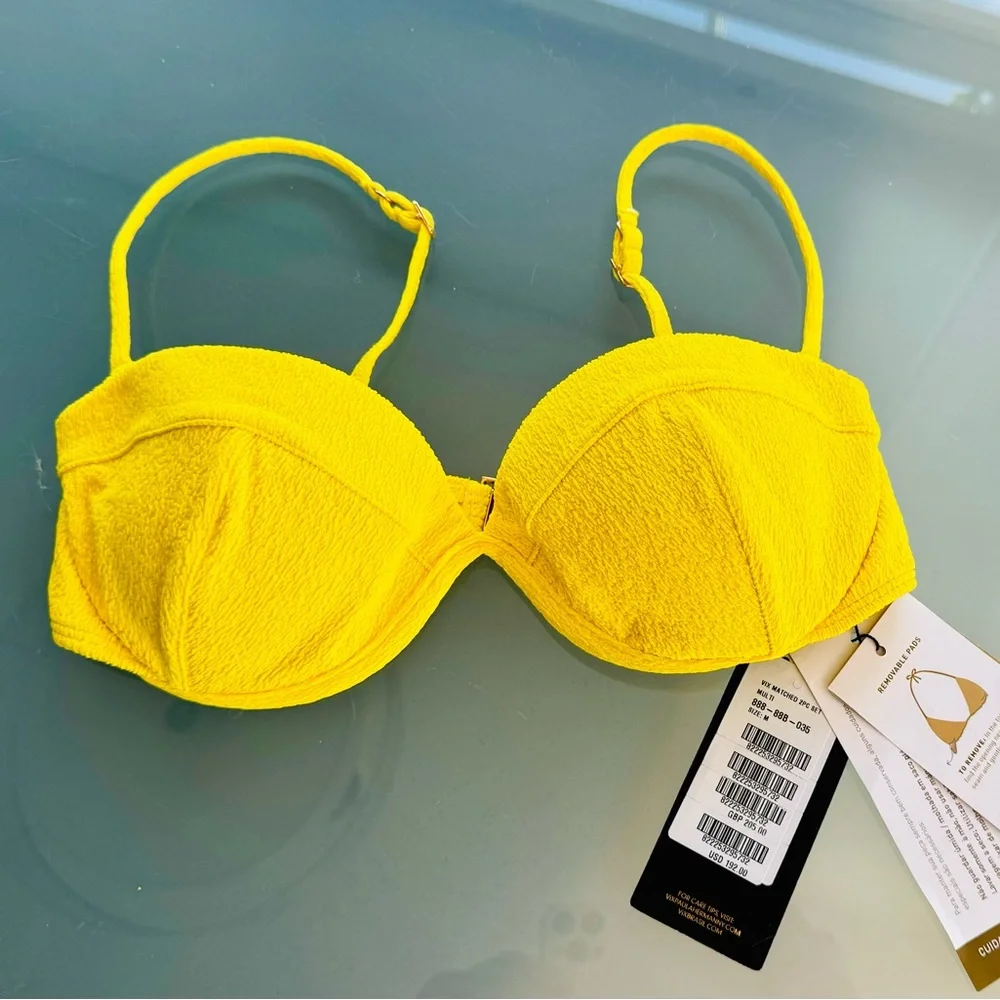 VIX brilliant yellow bikini top - Picture 6 of 6